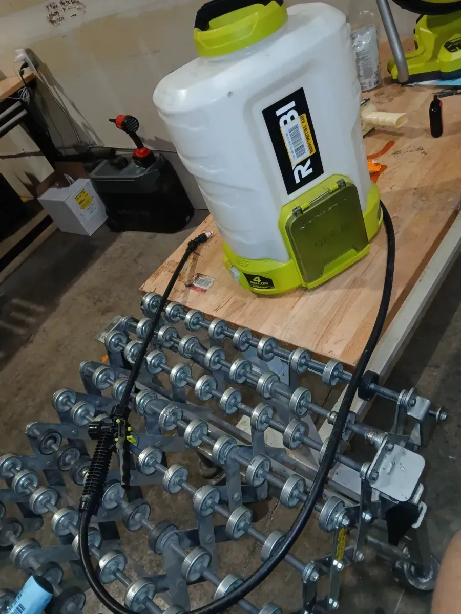 *** I missing accessories*** + 18V Cordless Battery 4 Gallon Backpack Chemical Sprayer  - image 3