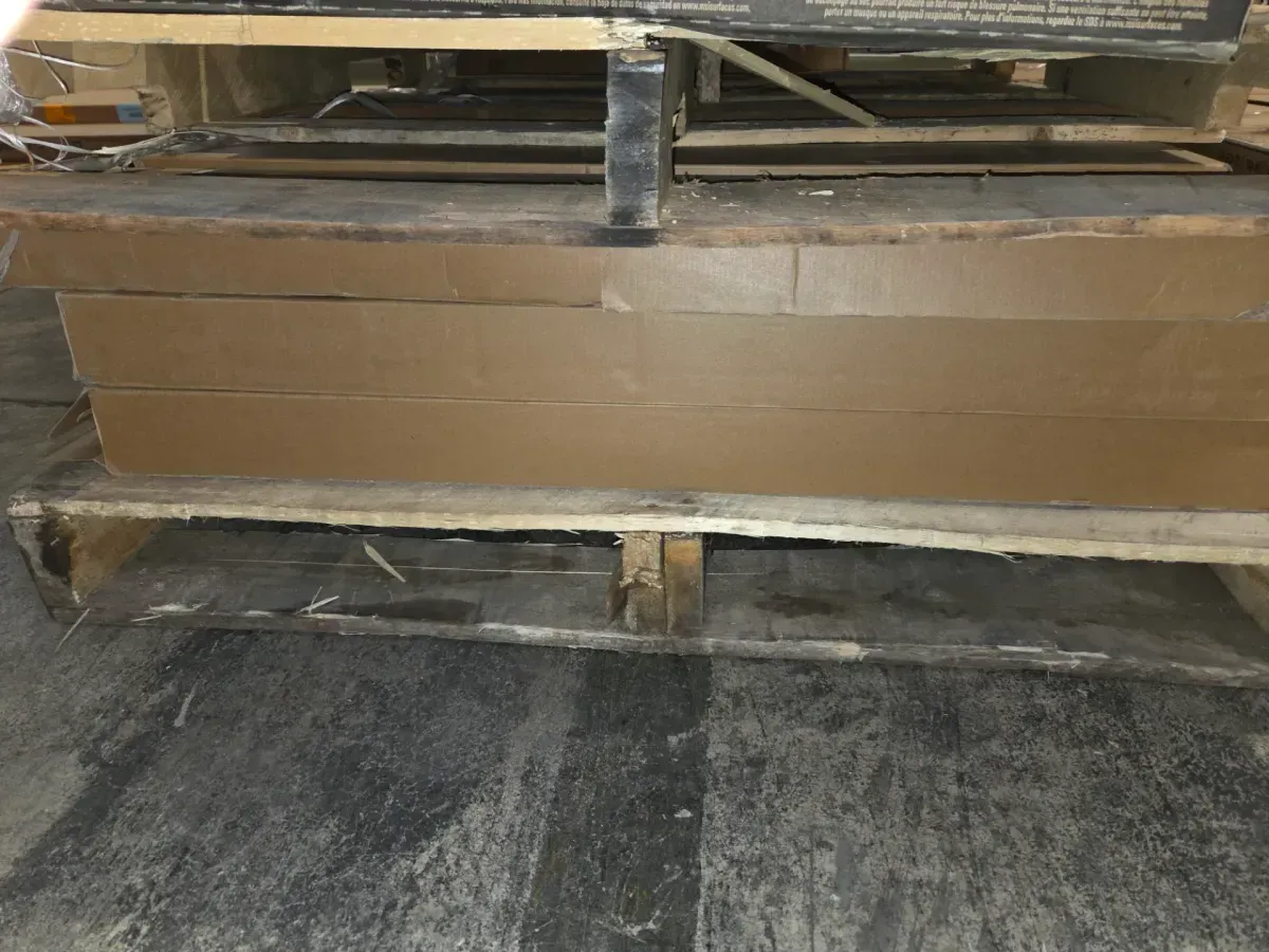 *** pallet of 21 case(502.95 sq. ft./Case*** Marsh Hen 6 MIL x 6 in. W x 36 in. Light Gray Wood Look Vinyl Plank Flooring Waterproof Click Lock 23.95 sq. ft./Case - image 3