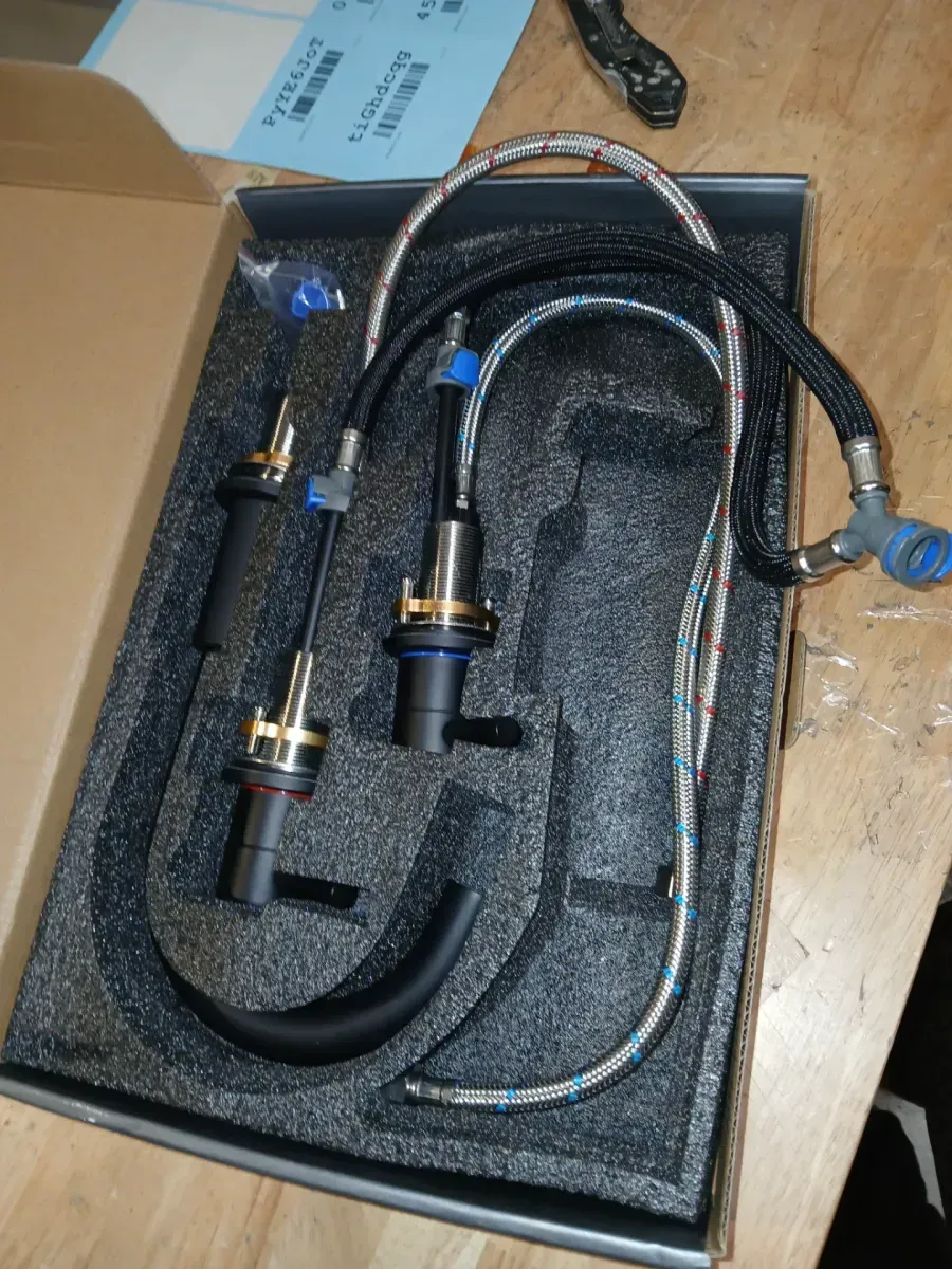 8 in. Widespread 2-Handle Low Arc Bathroom Faucet With Pop drain in Matte Black (2-Pack) - image 3