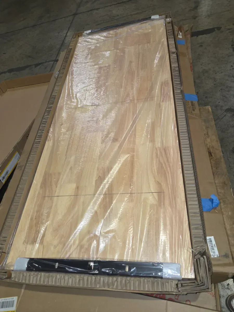 56 in. W x 23 in. D Solid Wood Work Surface for Heavy Duty Welded Steel Garage Storage System - image 5