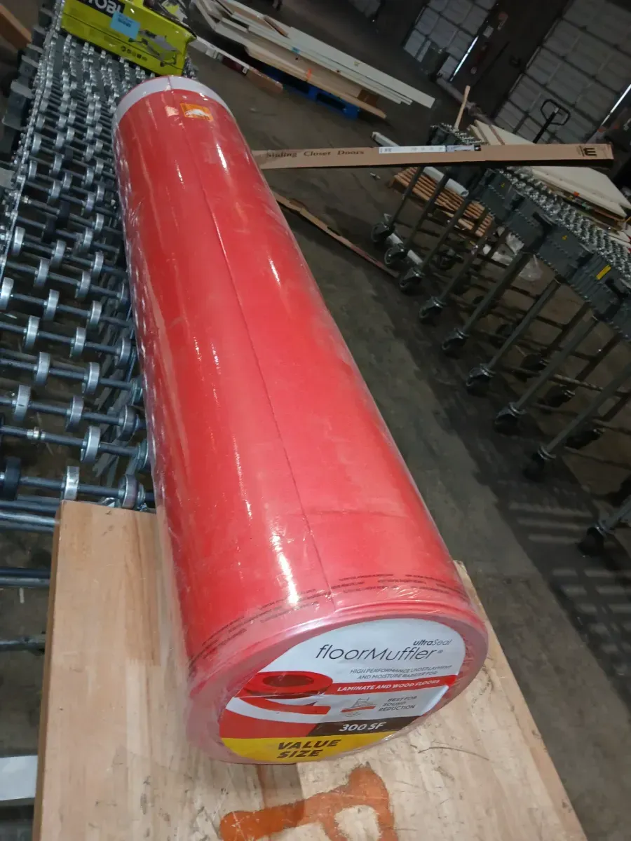 300 sq. ft. 4 ft. x 75 ft. x 0.08 in. Premium Underlayment for Laminate, Hardwood and Engineered Floors - image 2