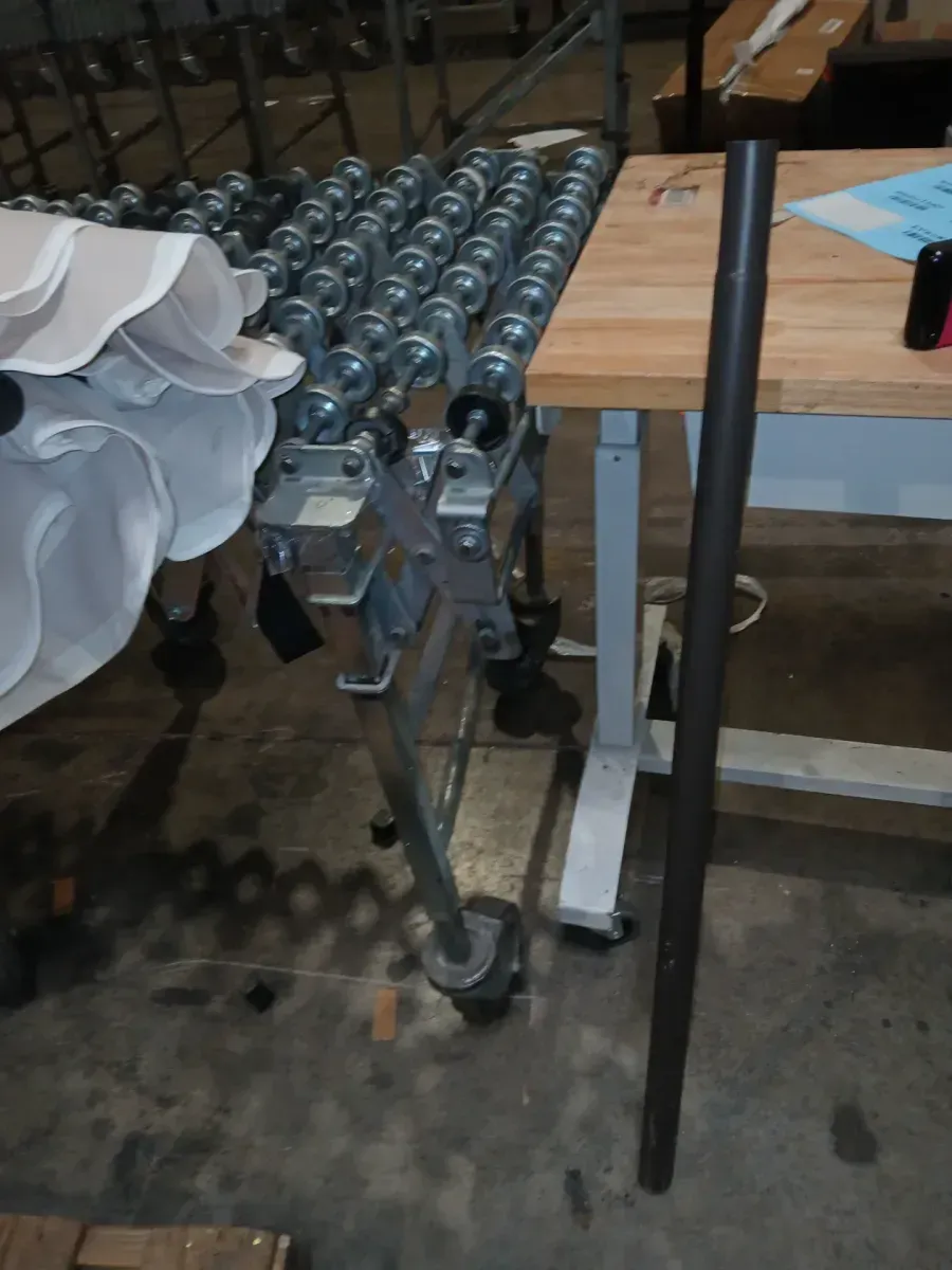 Sun Umbrella with Sun Protection – White/Beige - image 3