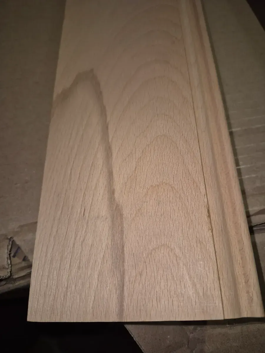 (Pack oh 2 )91.5 in. W x 4.5 in. H Base Moulding in Unfinished for CLICKREADY Technology - image 5