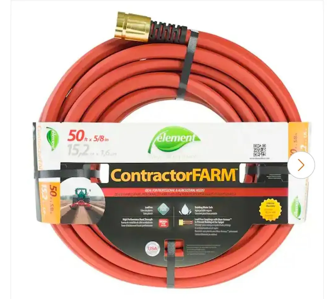 ContractorFarm 5/8 in. x 50 ft. Heavy Duty Contractor Water Hose - image 1