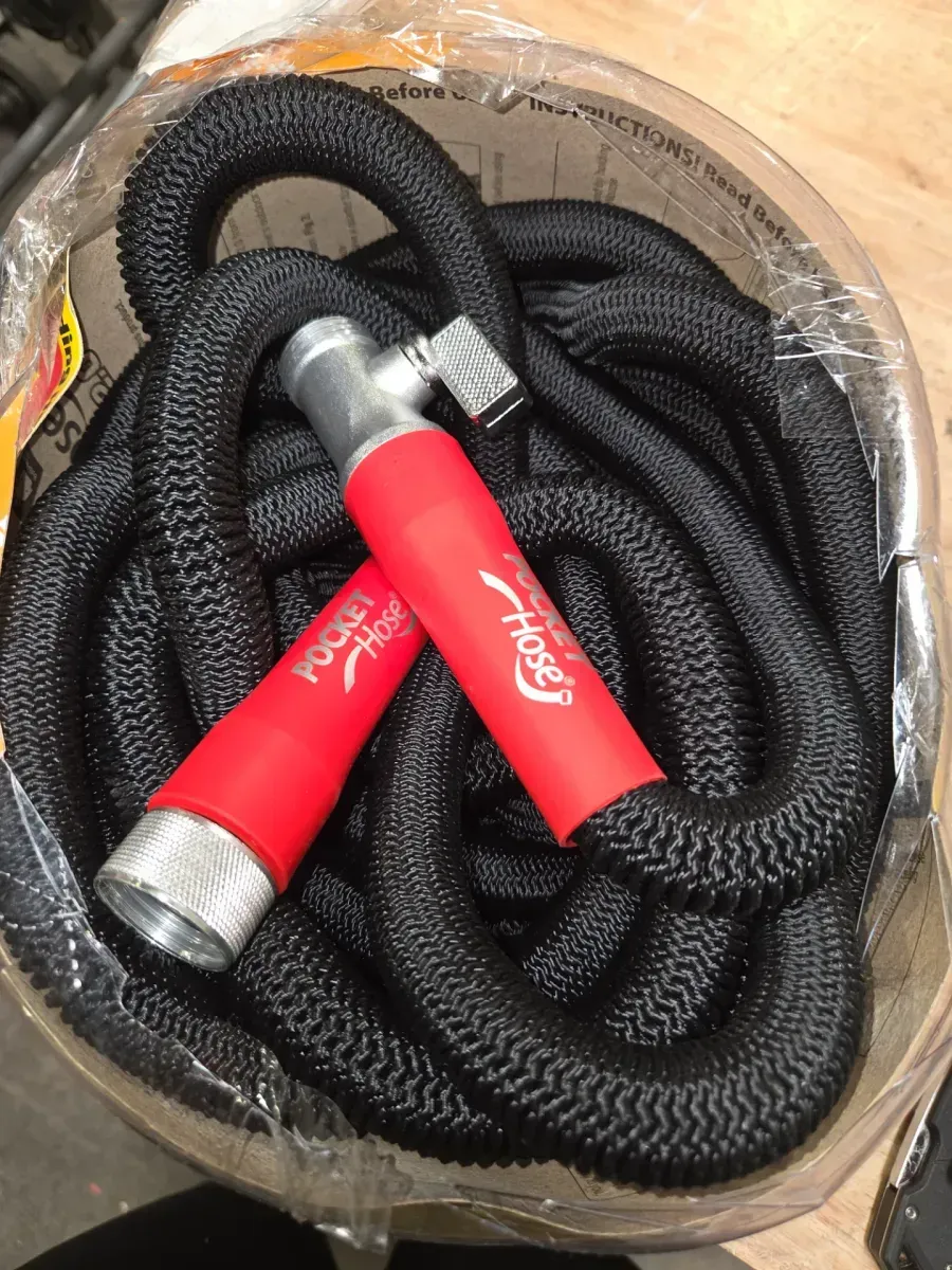 3/4 in. x 100 ft. Expandable Garden Hose with Turbo Shot Nozzle - image 3