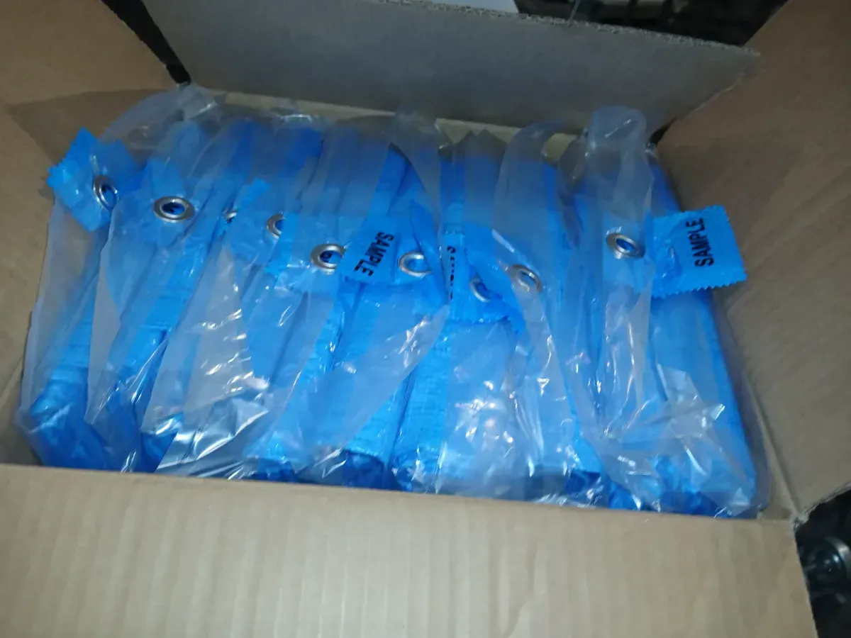 *** pack of 10 *** 8 ft. W x 10 ft. L Blue Light Duty Tarp - image 3