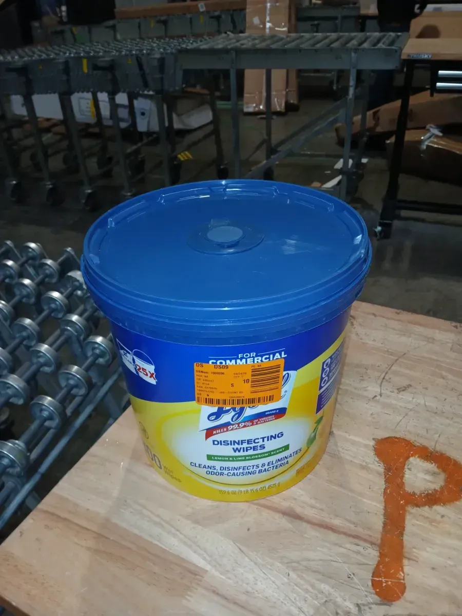 800-Count Bucket Lysol Disinfecting Wipes, Cleaning Supplies, All Purpose, Multi-surface, Lemon & Lime Wipes - image 2