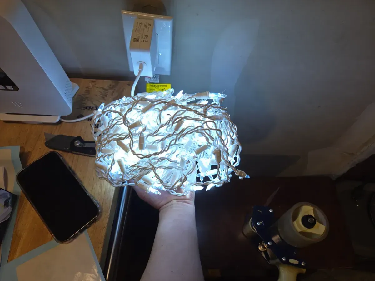 Home Holiday Accent Home Accents Holiday 200 Count Cool White Mini LED Icicle Lights # 1010936927 # 24RT2562415CW - image 1