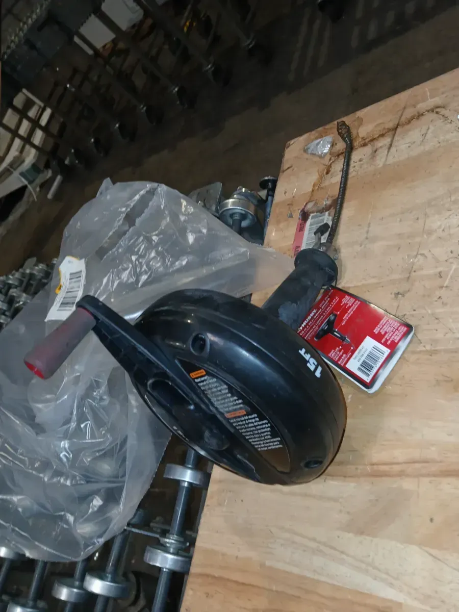 15 ft. Manual Drain Snake Compact Drum Auger for Sink, Shower and Tub Clogs - image 3