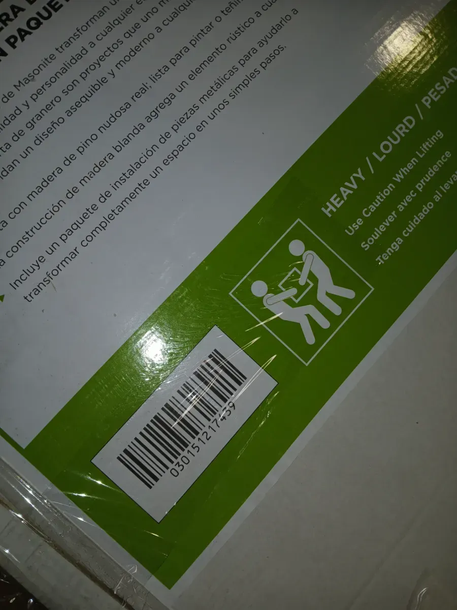 4.8 in. Sliding Barn Door Floor Guide (2-Pack) and 36 in. x 84 in. Interior Sliding Barn Door Slab with Hardware Kit - image 7