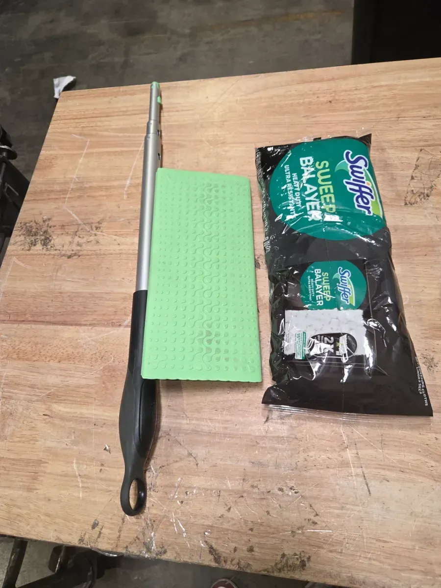 Sweep Plus Mop Deluxe 2 in 1 Multi-Surface Floor Cleaning Starter Kit (1-Sweeper, 5-Sweep Cloths, 3-Mop Cloths) - image 5