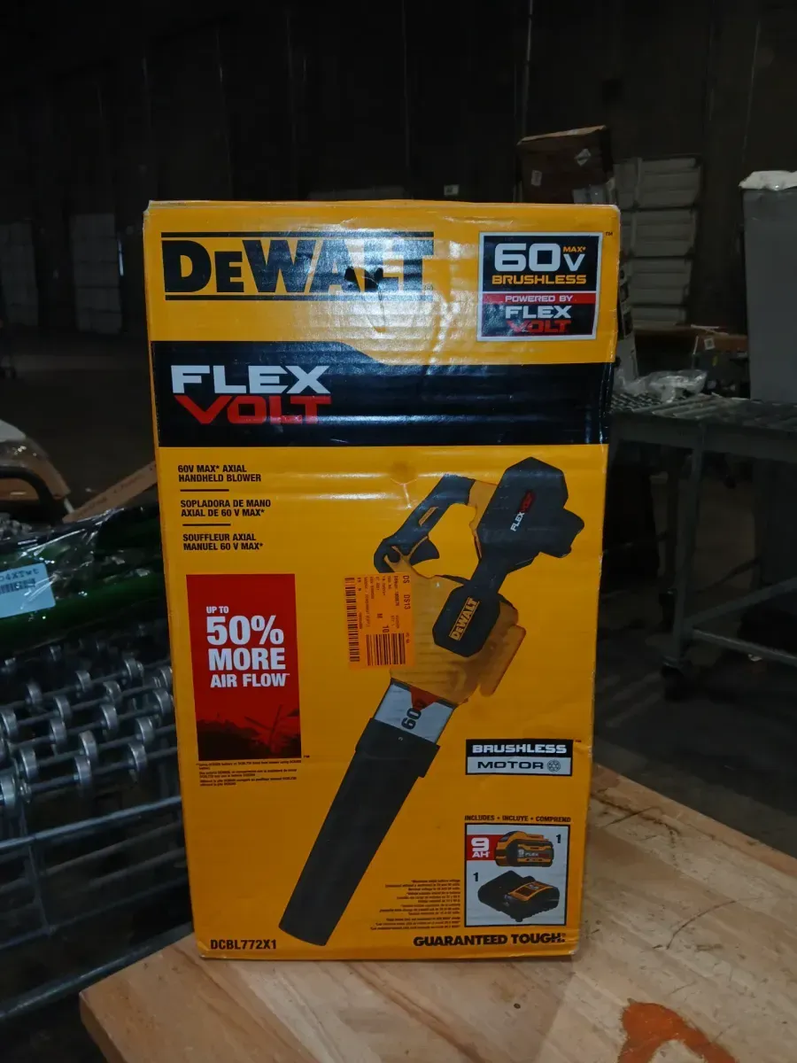 *** Not batterry and Charge*** DEWALT FLEXVOLT 60V MAX 125 MPH 600 CFM Brushless Cordless Battery Powered Blower Kit - image 5