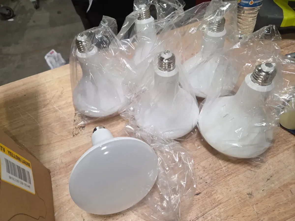 75-Watt Equivalent BR40 Dimmable LED Light Bulb With Selectable Color Temperature (12-Pack) - image 3