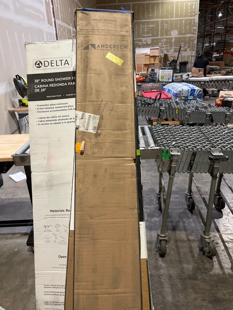 36 in. x 84 in. LuminAire White for Single Entry Door 32 in.-36 in. Universal Handed Aluminum Retractable Screen Door - image 2