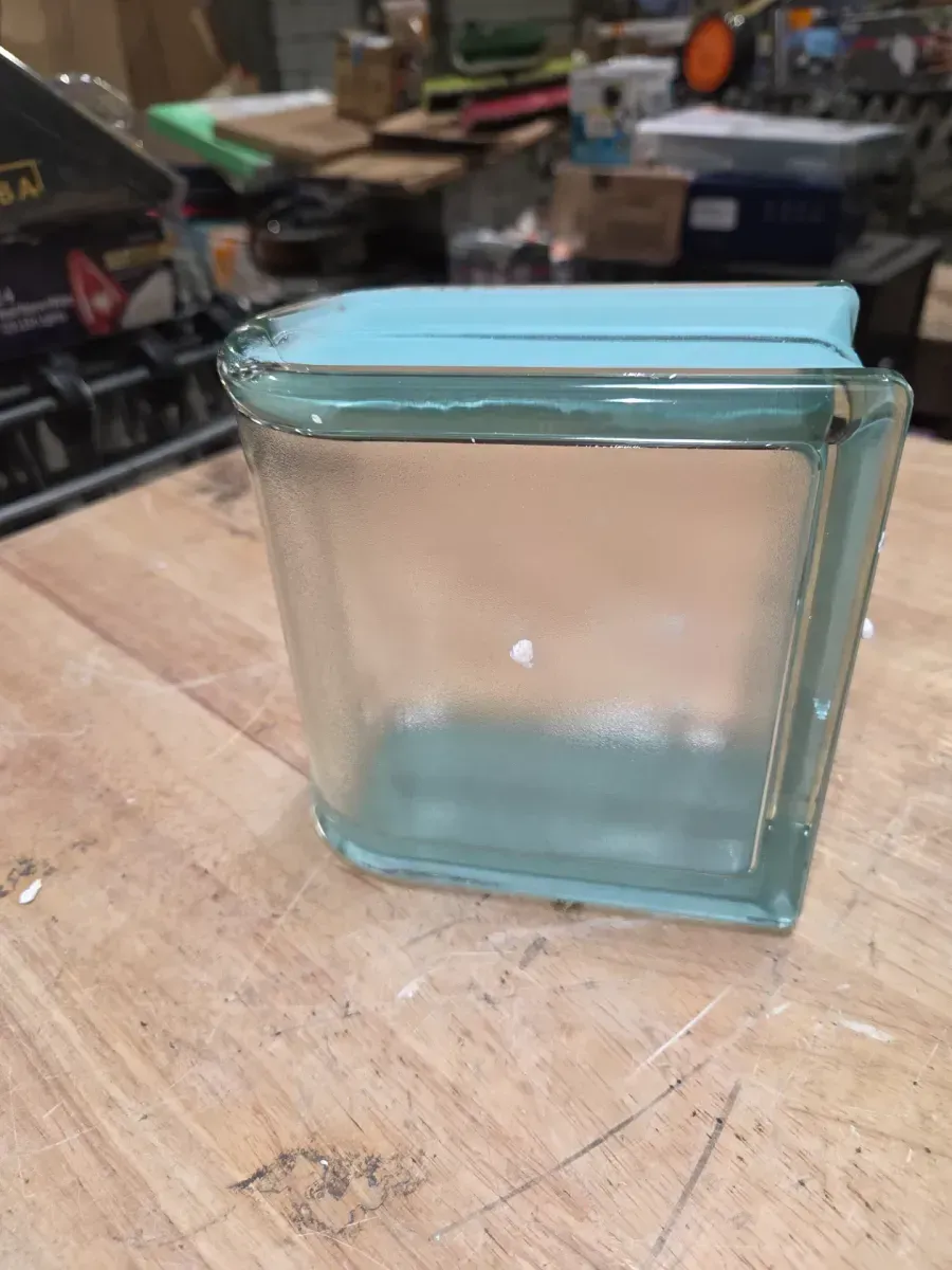 6x6x3 Mint Linear End Block Arctic - image 1