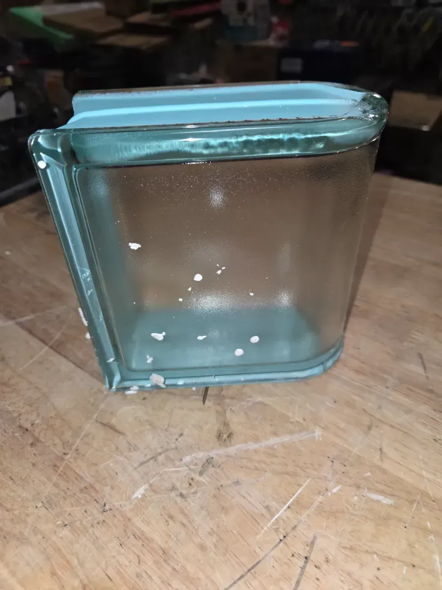 6x6x3 Mint Linear End Block Arctic - image 3