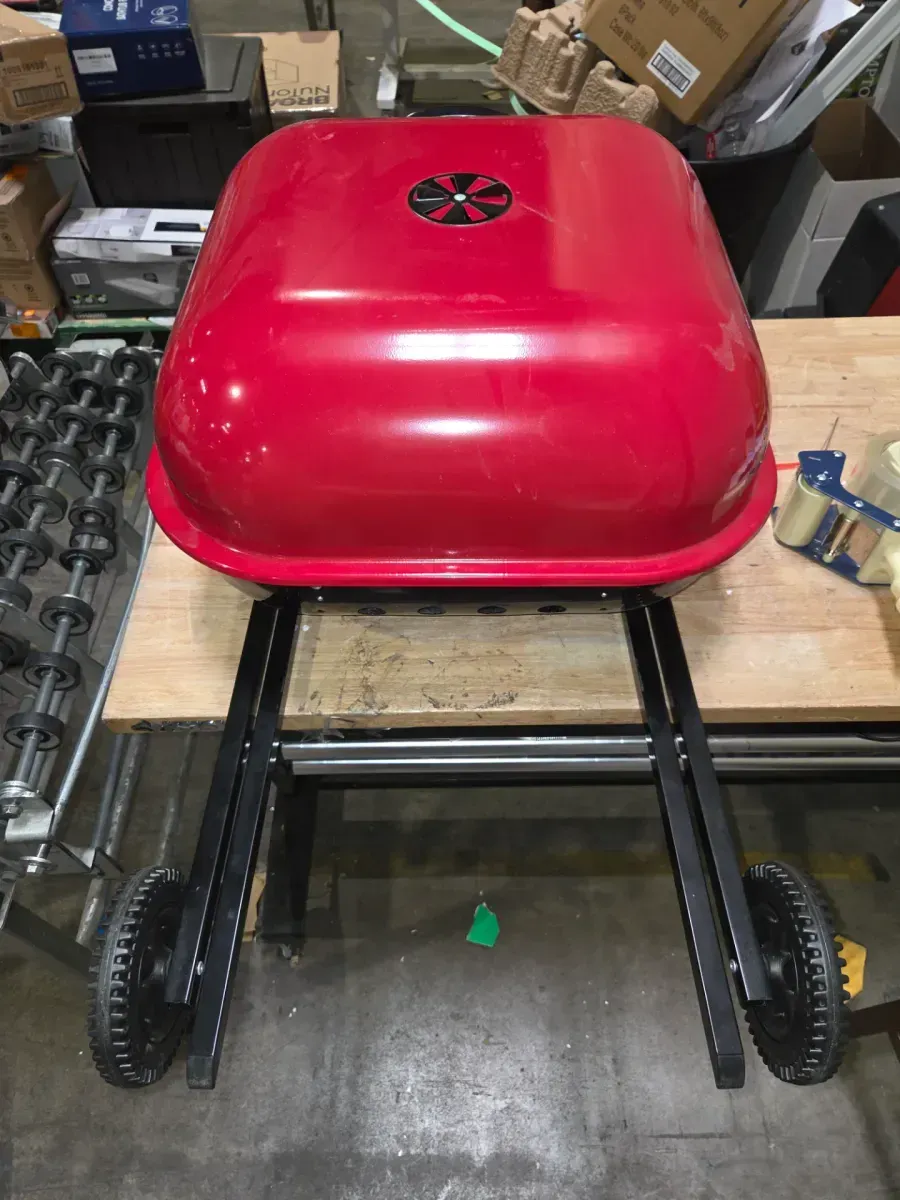 Swinger Charcoal Grill in Red - image 1