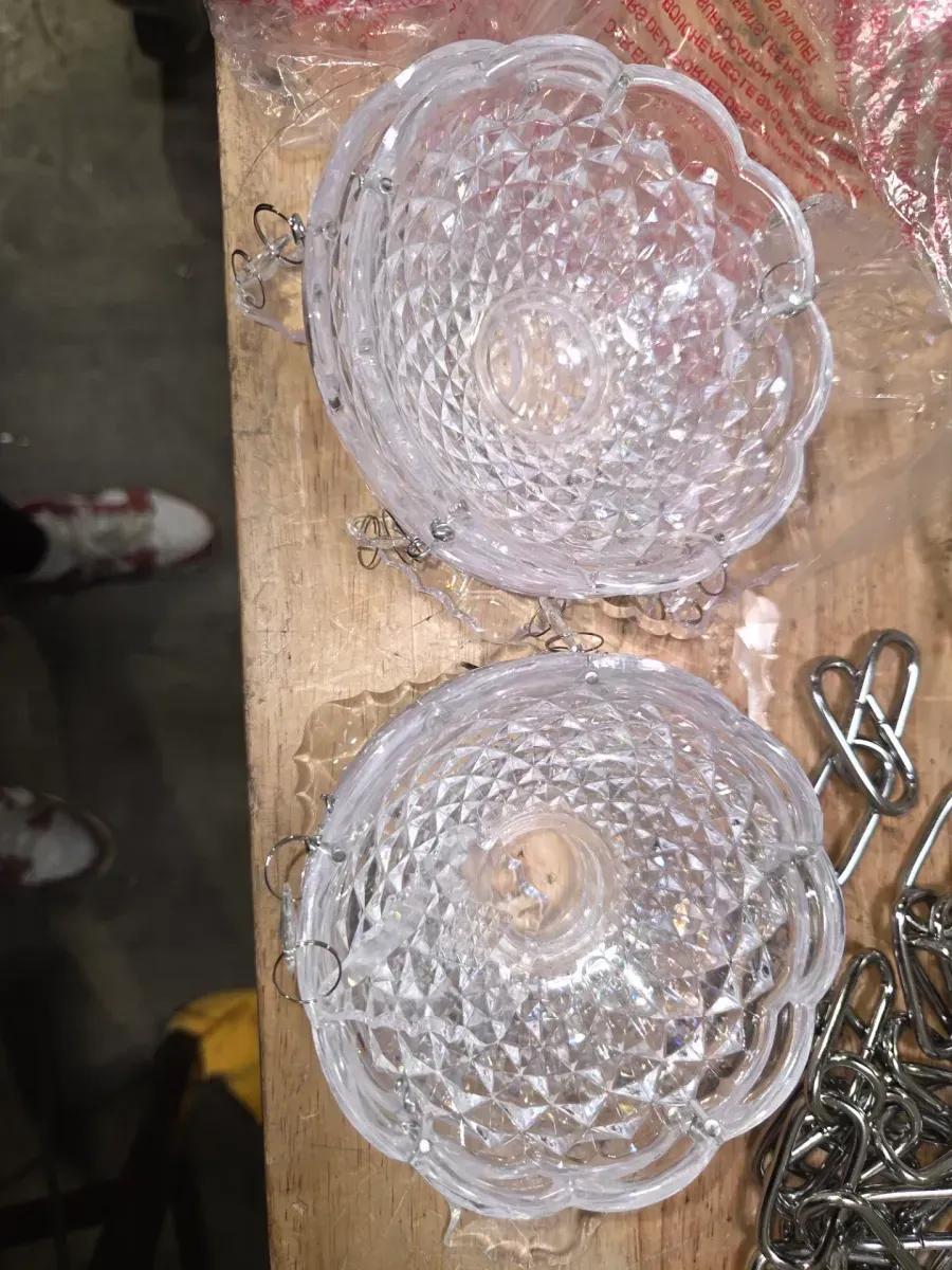 Maria Theresa 6-Light Chrome with Clear Acrylic Chandelier - image 8