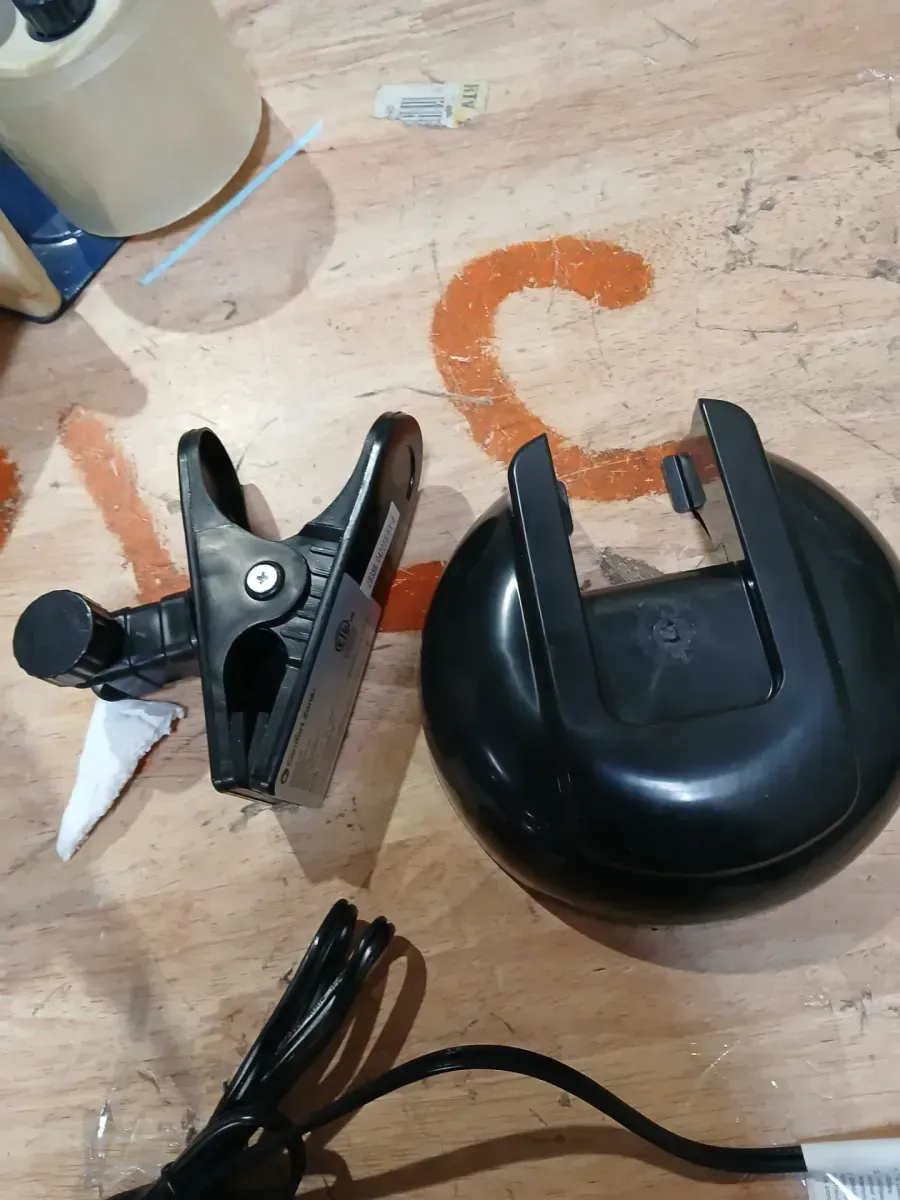 6 in. Black Combo Desk and Clip Fan with Adjustable Tilt - image 3