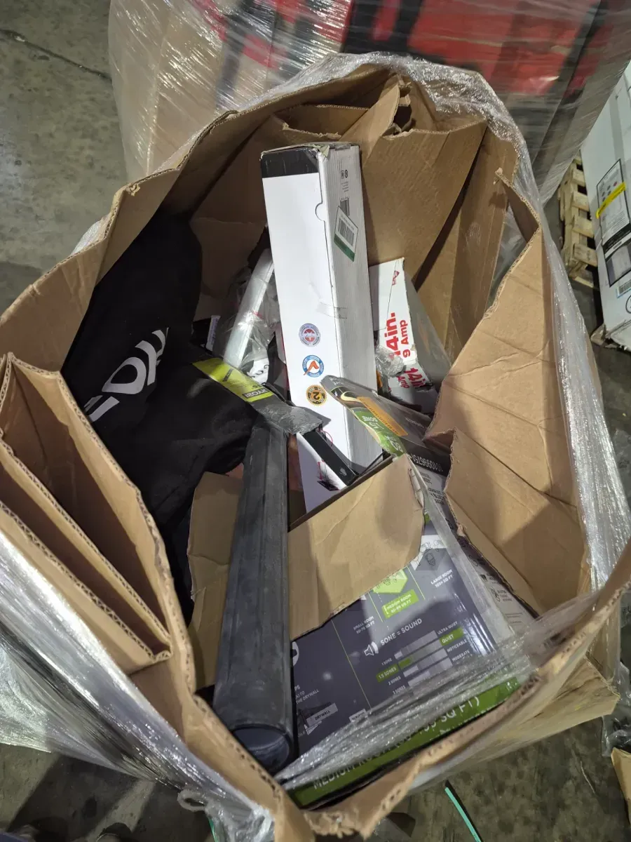 Gaylord of mixed Home Depot merchandise - image 1