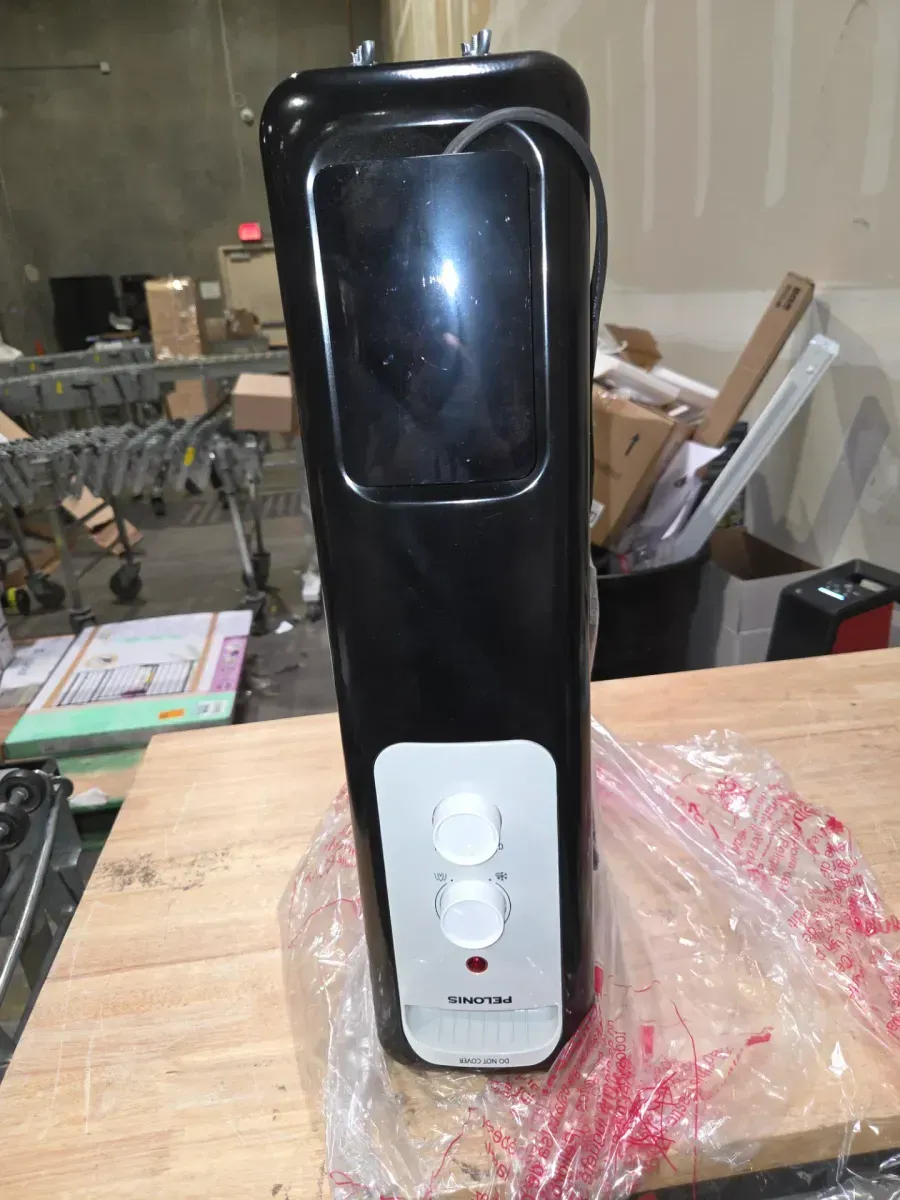 1500-Watt 23 in. Digital Tower Ceramic Heater and 1500-Watt Oil-Filled Radiant Electric Space Heater Combo - image 3