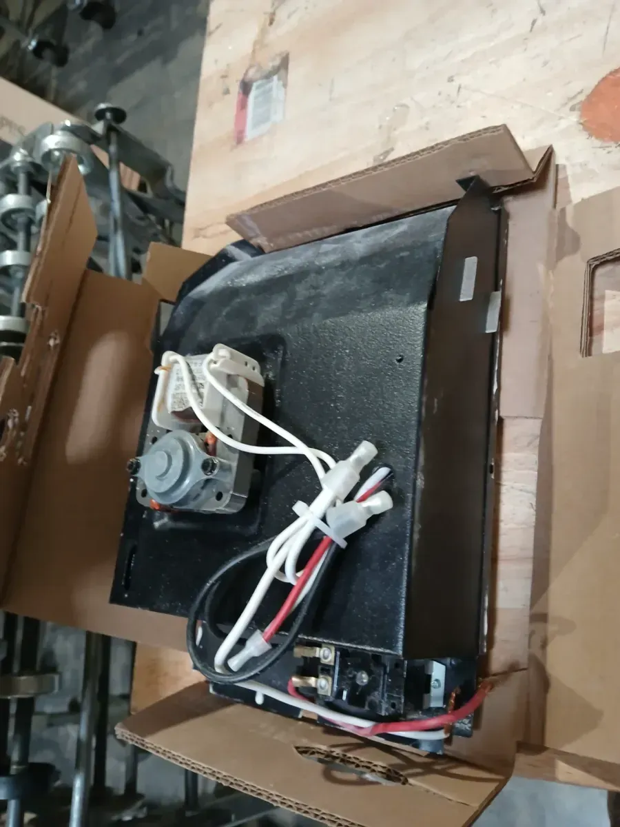 120-volt 1,000-watt Com-Pak In-wall Fan-forced Electric Heater in White with Thermostat - image 3