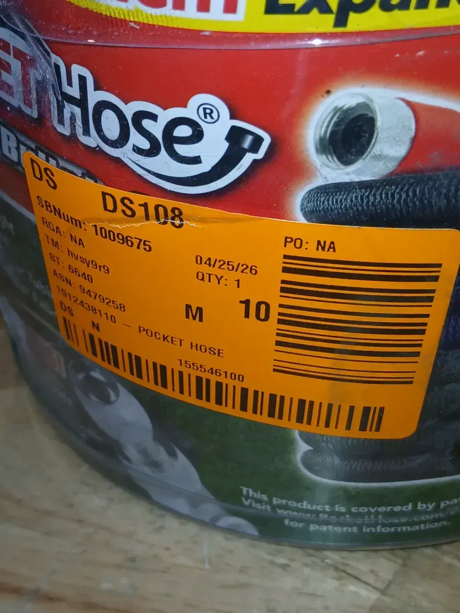 3/4 in. x 100 ft. Expandable Garden Hose with Turbo Shot Nozzle - image 4