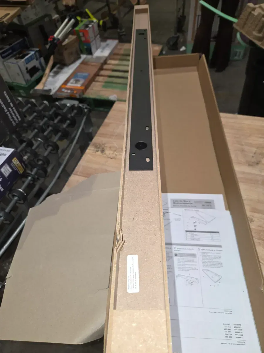 Chicago 10 in. W x 42 in. D Floating Grey Oak Decorative Ledge - image 3