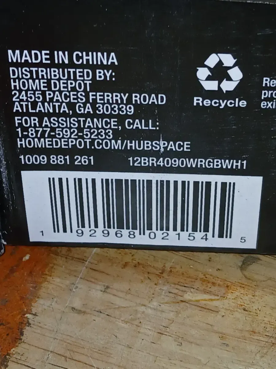 *** Pack of 4 *** 90-Watt Equivalent Smart BR40 Color Changing CEC LED Light Bulb with Voice Control (1-Bulb) Powered by Hubspace - image 4