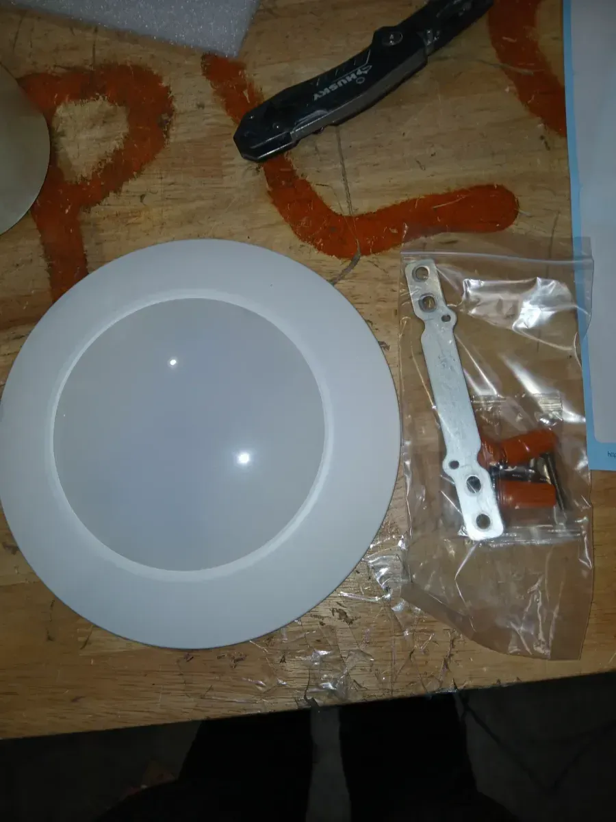 HLC 6 in. 3000K Integrated LED Recessed Light Trim (6-Pack) - image 2