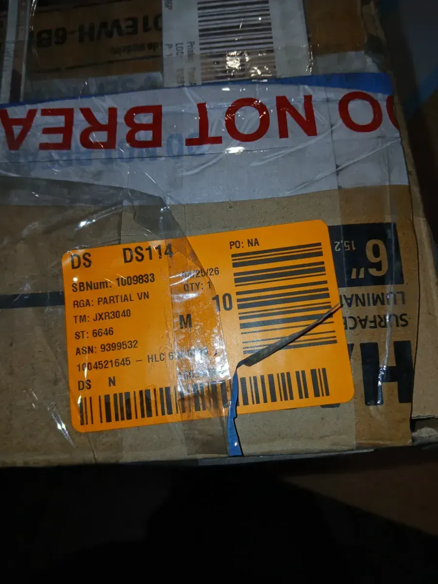 HLC 6 in. 3000K Integrated LED Recessed Light Trim (6-Pack) - image 6