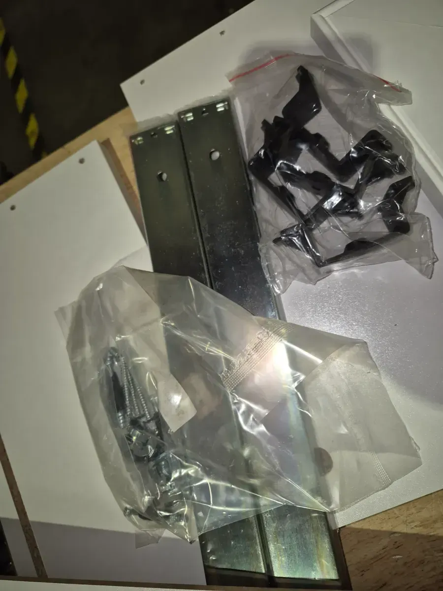 Impressions 22 in. W x 9 in. H White Wood Drawer Kit for 25 in. W Impressions Tower - image 4