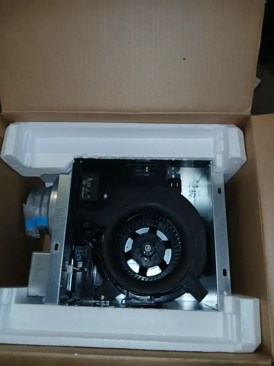 Whisper Choice Auto DC Pick-A-Flow 80/110 CFM Ceiling Bathroom Exhaust Fan with Humidity Sense and Flex-Z Fast Bracket - image 4