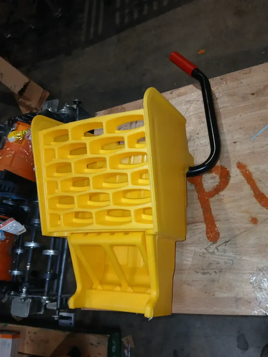 WaveBrake 35 Qt. Plastic Mop Bucket with Wringer - image 2