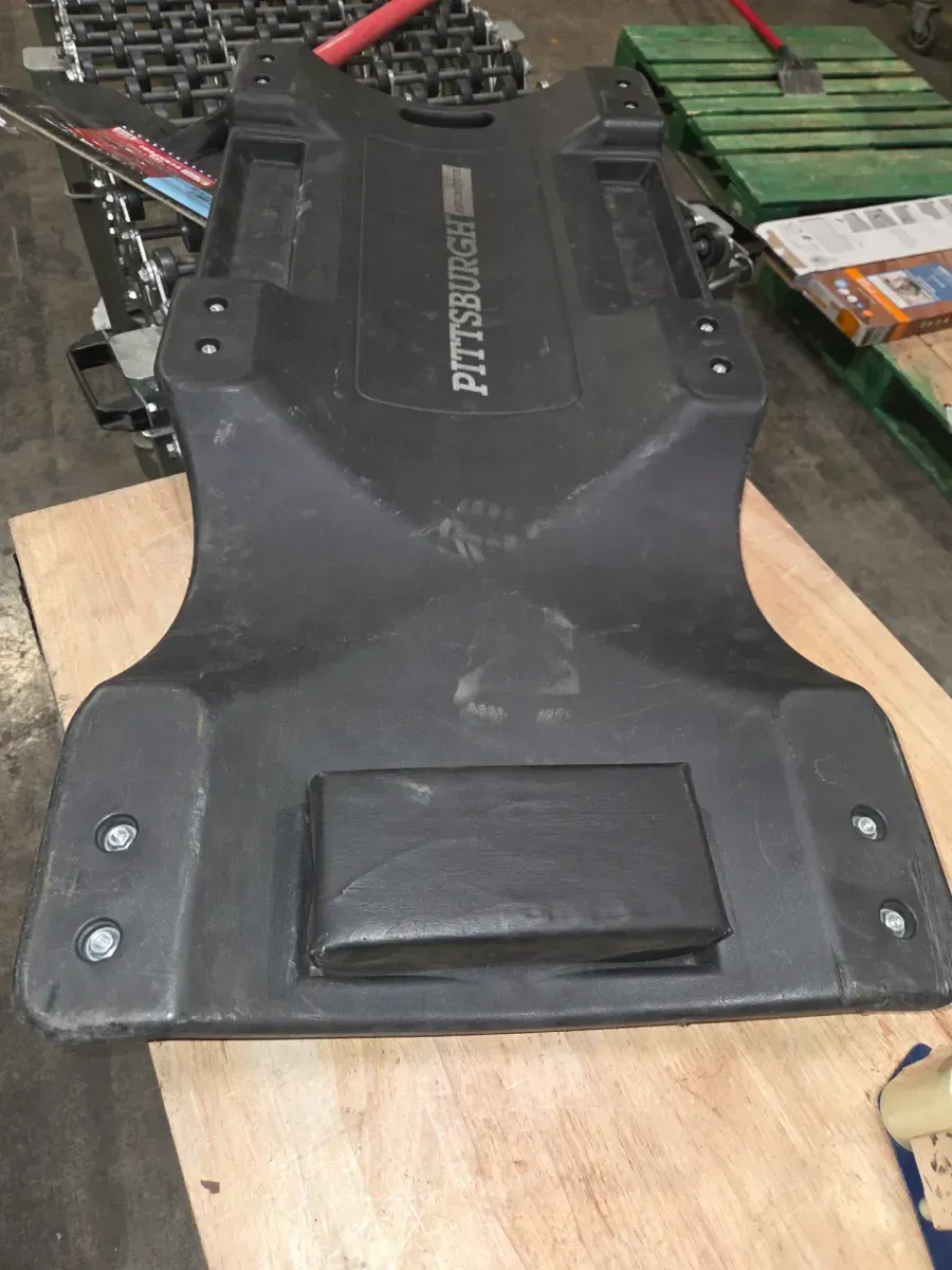 Thicken Car Repair Lying Board, Mechanic Creeper, Skateboard Auto Repair Sleeping Board, Dolly Wheels with Portable Handle and Tool Tray,Repair Special Tools (Color : Black, Size : 36inch) - image 1