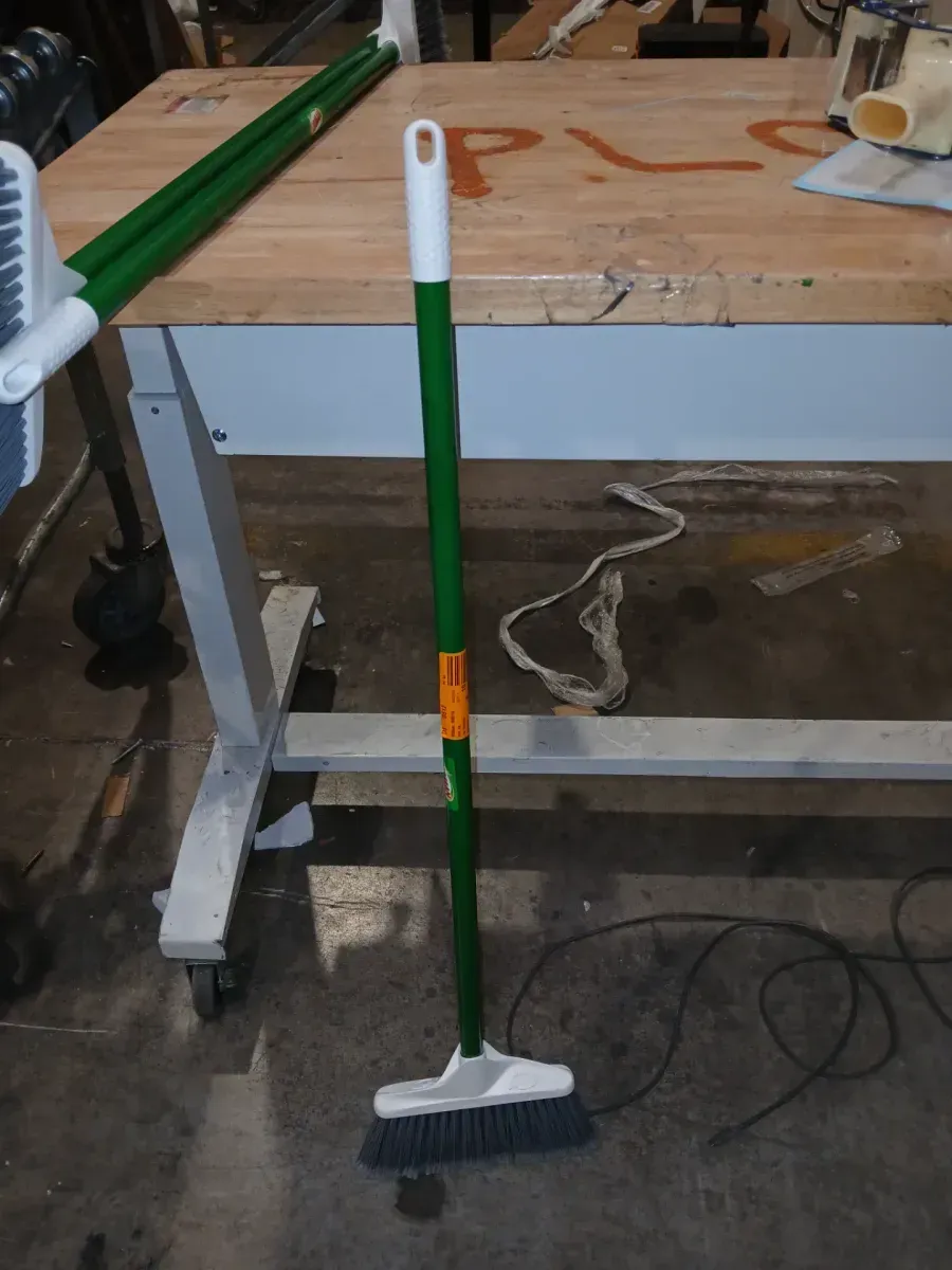 *** Pack of 3 *** 3 ft Lobby Broom Set - image 2