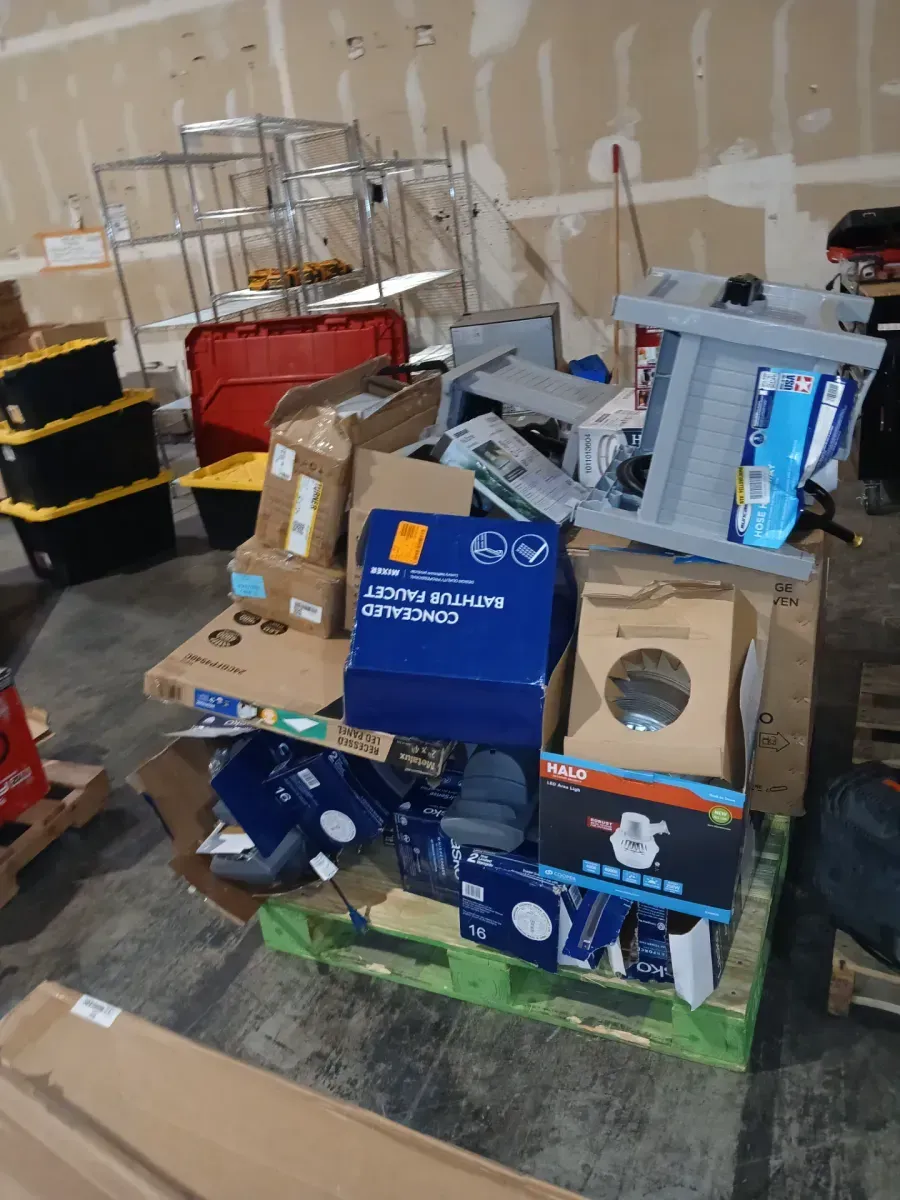 Pallet of broken, non-functional products - image 1