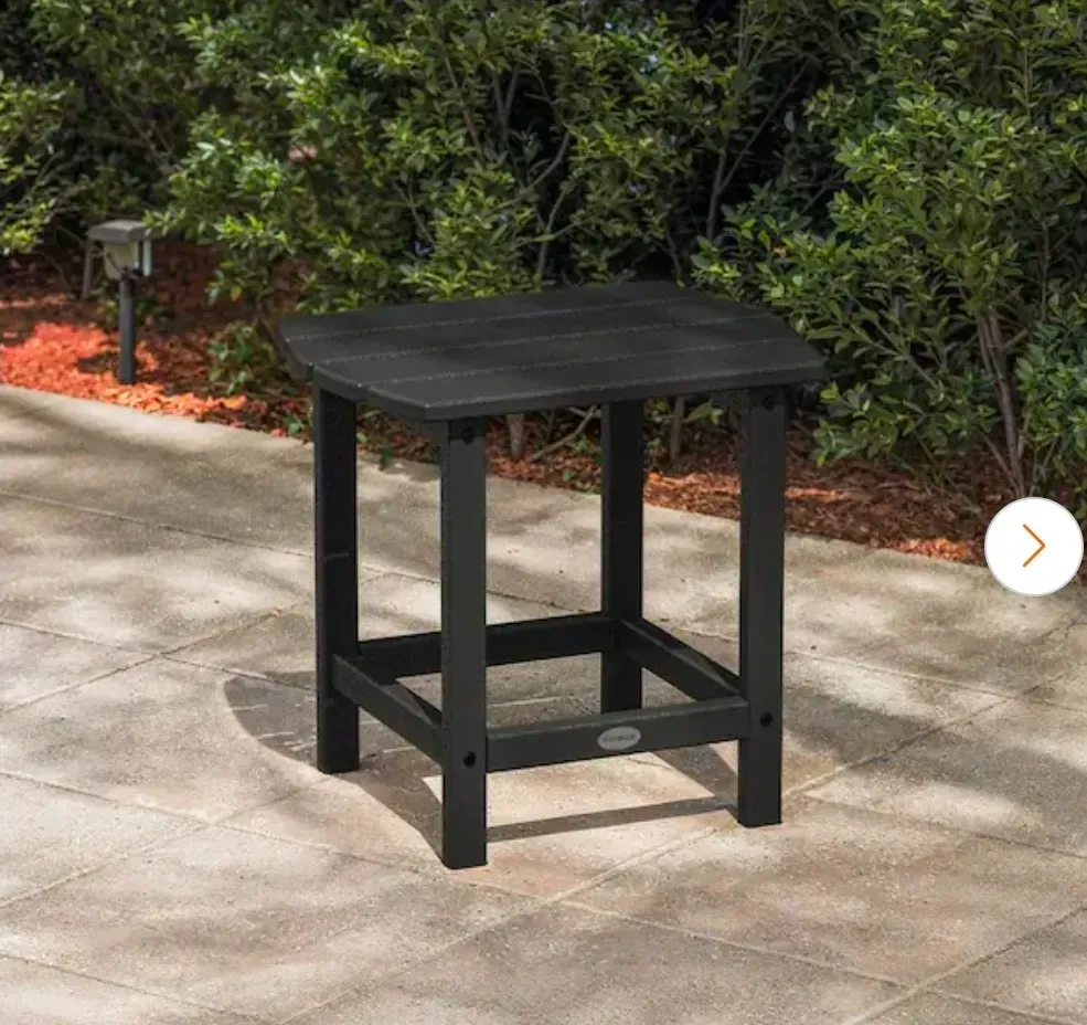 POLYWOOD Seabrook 18" Side Table in Black - image 1