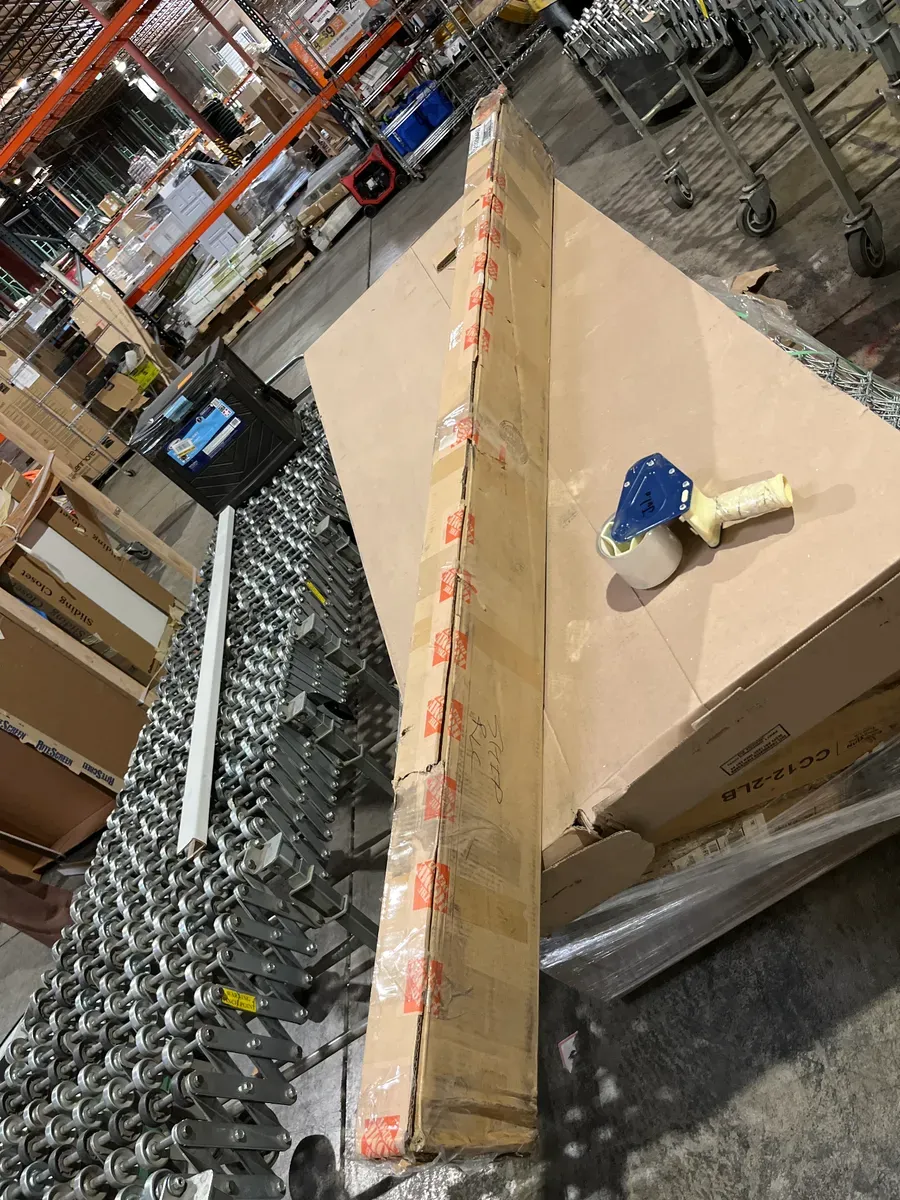 White Cordless Room Darkening Faux Wood Blind/Shade w/ 2 in. Slats - 72.5 in. W x 64 in. L (Actual Size 72 in. x 64 in.) - image 5