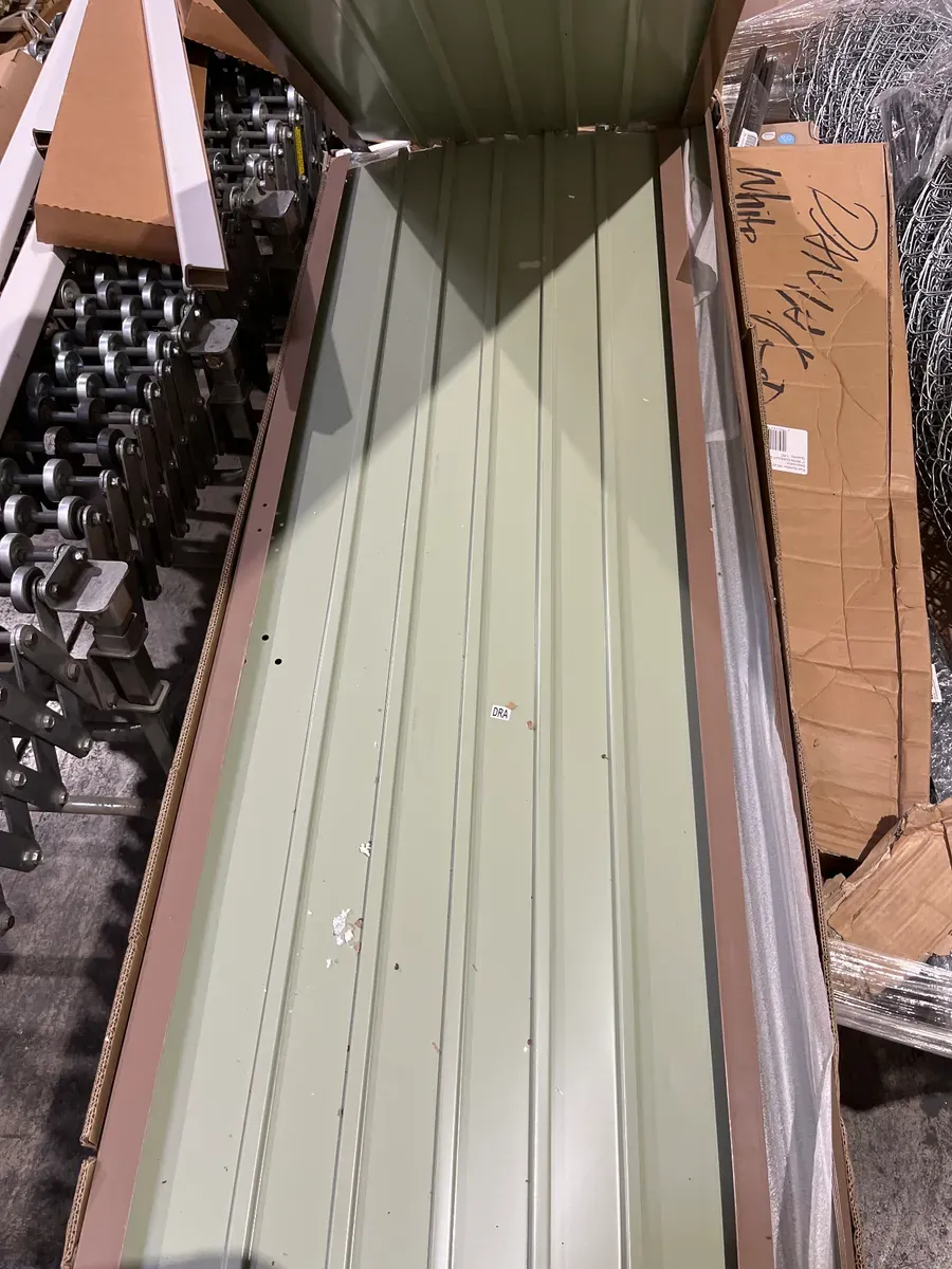 8 ft. W x 6 ft. D Outdoor Storage Metal Shed Lockable Metal Garden Shed for Backyard Outdoor (48 sq. ft.) - image 2