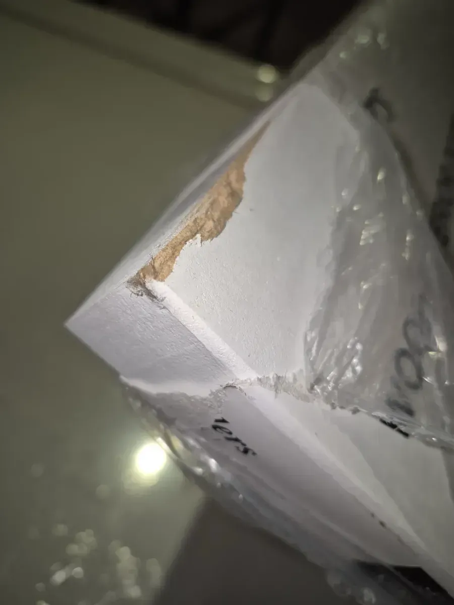 Builders Choice 32 in. x 80 in. 1-Panel Shaker Solid Core Primed Pine Interior Door Slab - image 4