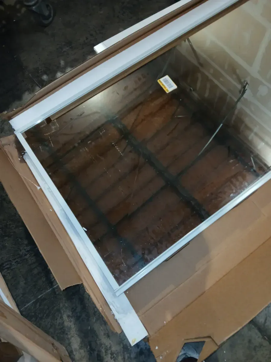 Contractors Wardrobe 59 in. x 96 in. Savoy White Steel Frame Mirrored Interior Sliding Closet Door - image 5