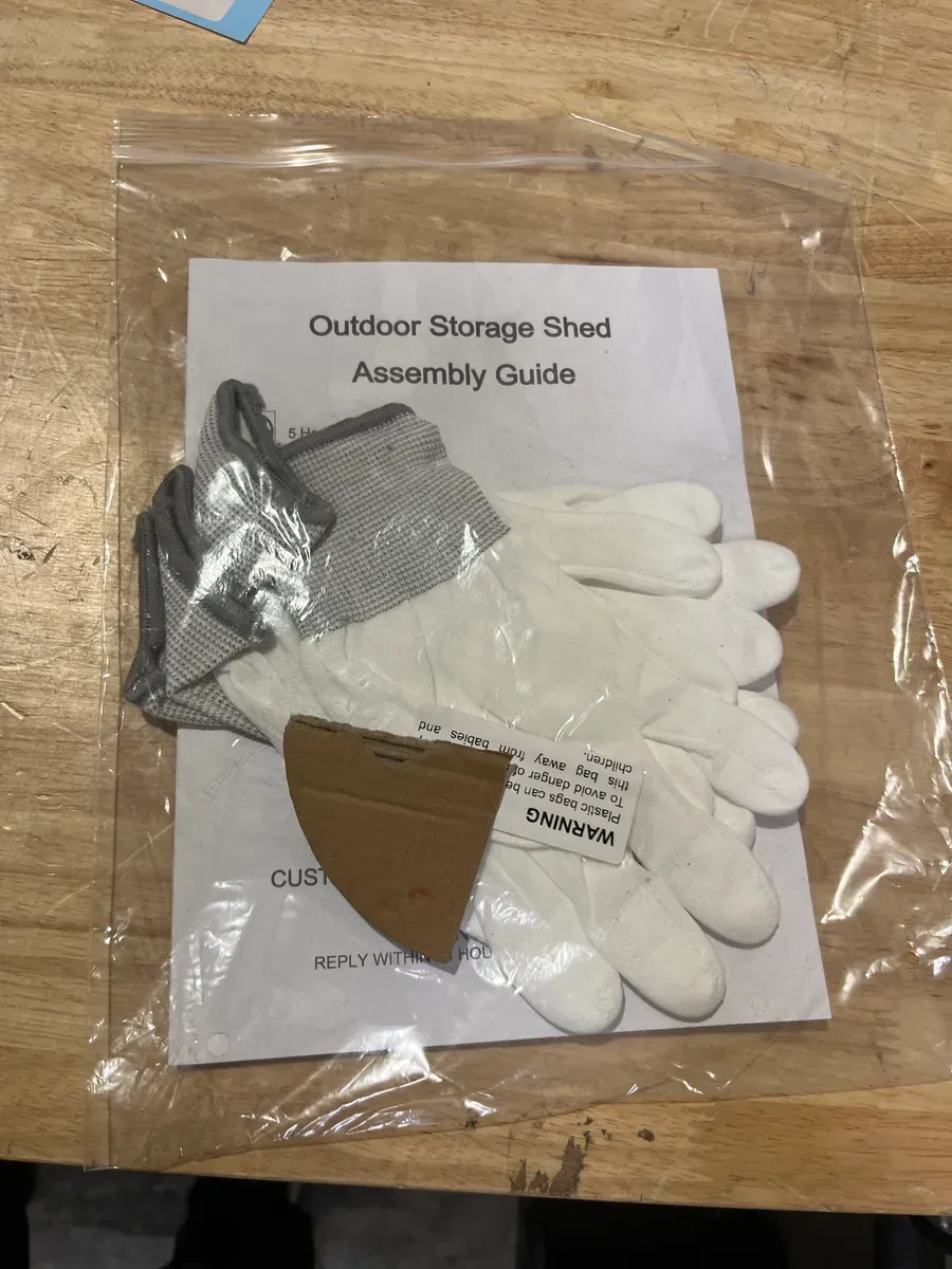 8 ft. W x 6 ft. D Outdoor Storage Metal Shed Lockable Metal Garden Shed for Backyard Outdoor (48 sq. ft.) - image 7