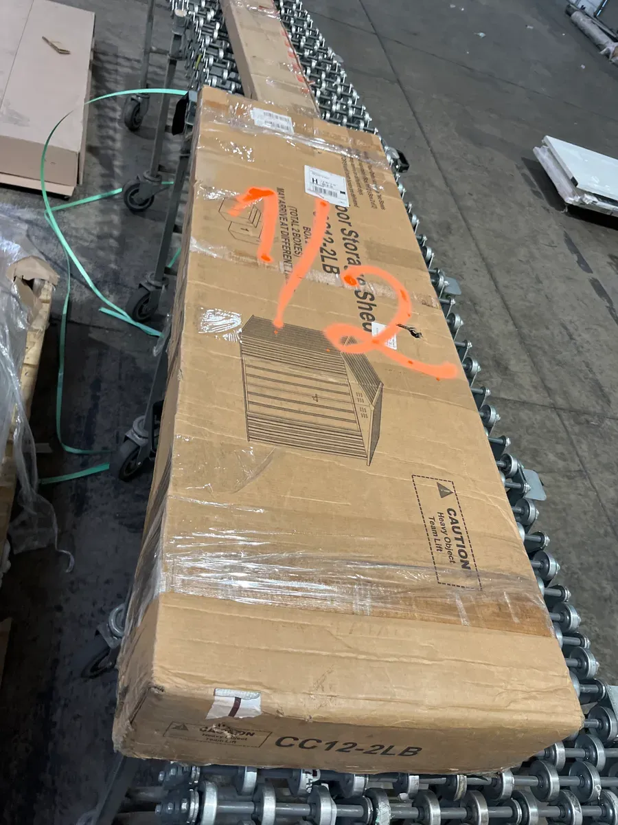 8 ft. W x 6 ft. D Outdoor Storage Metal Shed Lockable Metal Garden Shed for Backyard Outdoor (48 sq. ft.) - image 8