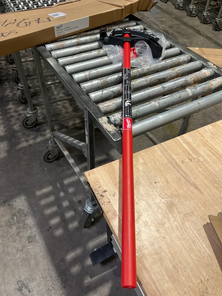 MILWAUKEE Conduit Bender: 1 in EMT Conduit Size - Stainless Steel, 3/4 in IMC/RMC Conduit Size, Iron - image 1