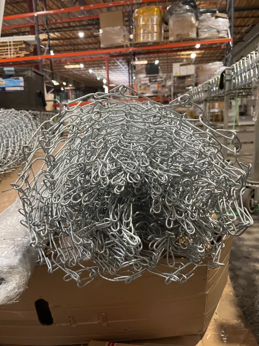 48 in. x 50 ft. 11.5-Gauge Galvanized Steel Chain Link Fence Fabric - image 2