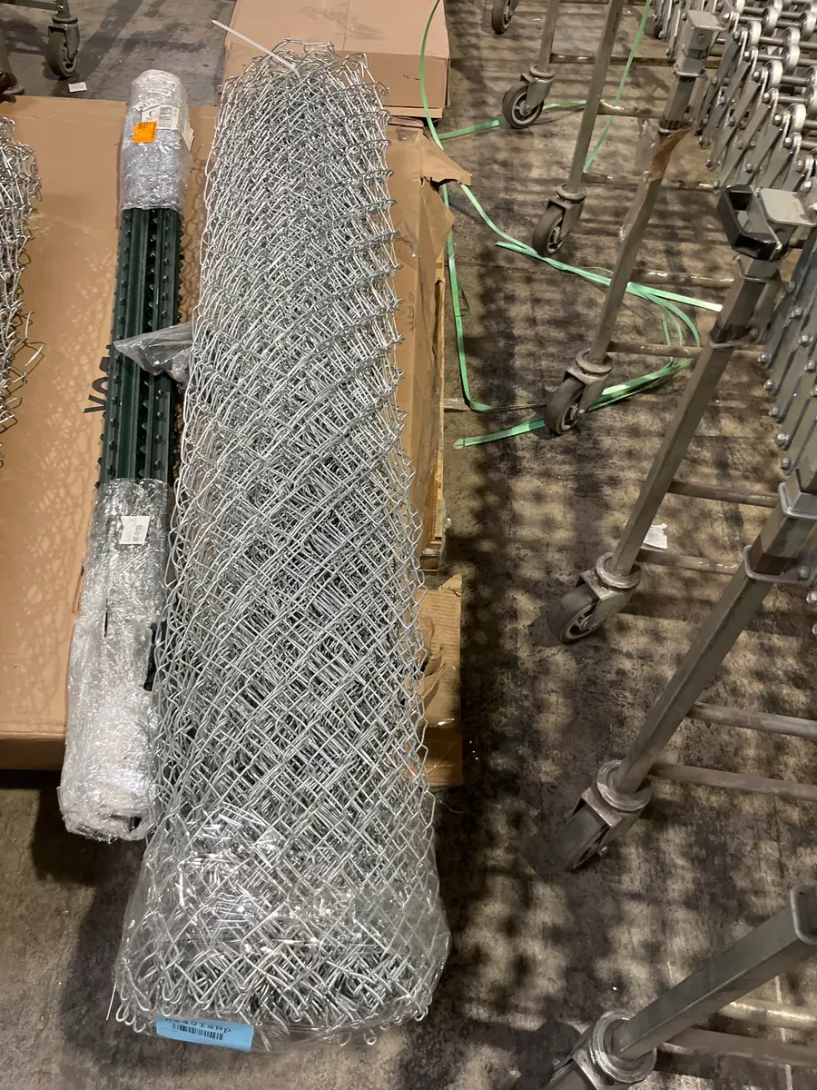 48 in. x 50 ft. 11.5-Gauge Galvanized Steel Chain Link Fence Fabric - image 3