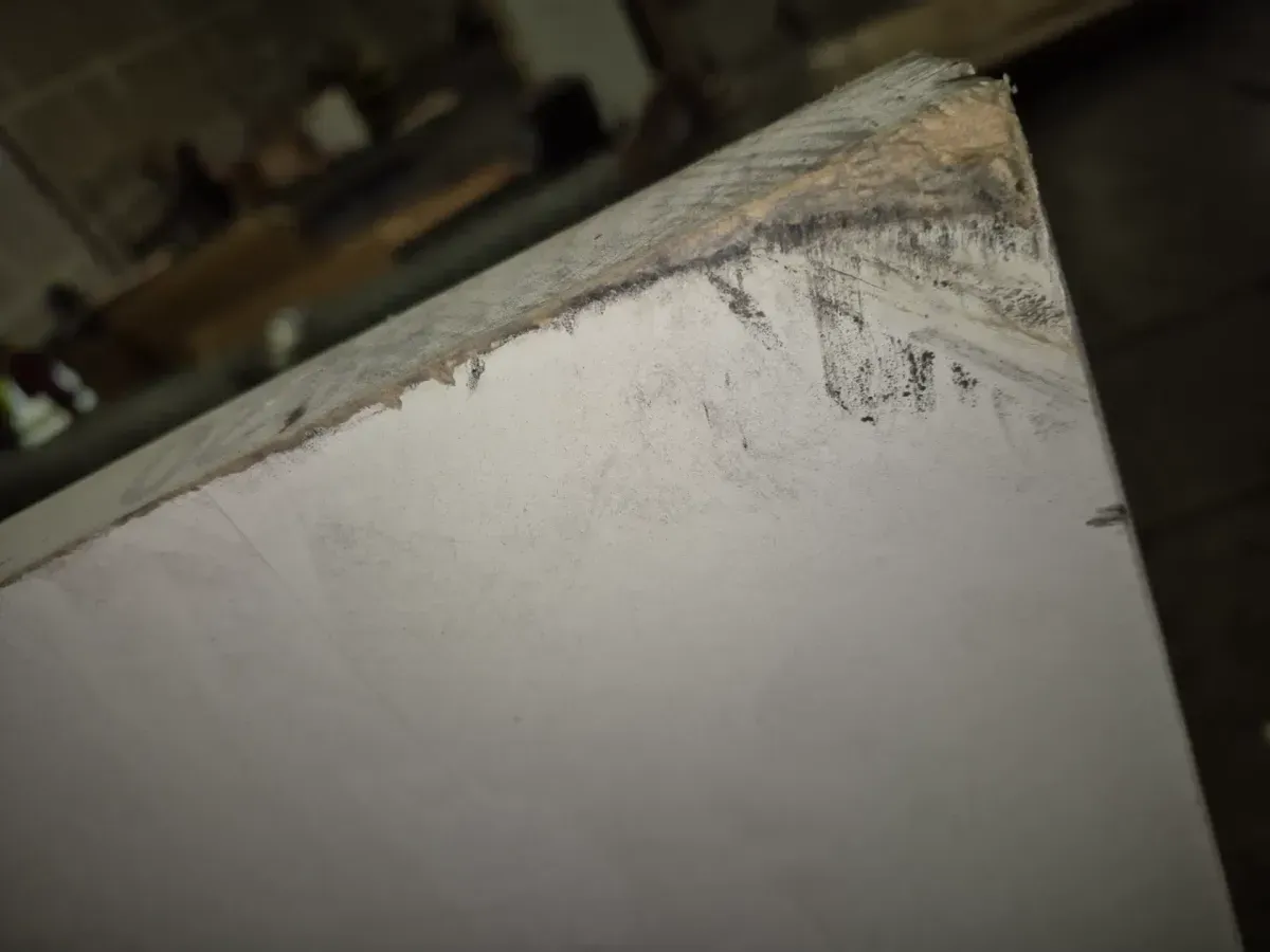 Builders Choice 32 in. x 80 in. 1-Panel Shaker Solid Core Primed Pine Interior Door Slab - image 5