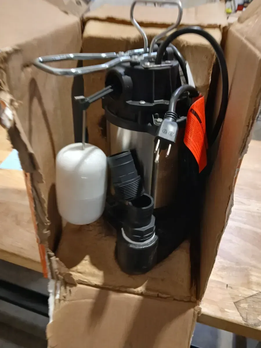 1 HP Stainless Steel Dual Suction Submersible Sump Pump - image 3