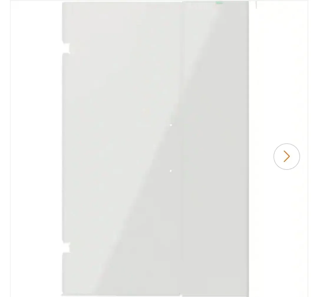 Delta Heavy Hinge 29.53 in. W x 72 in. H x 5/16 in. (8 mm) Pivot Shower Door Glass Panels in Clear Glass (For 48-50 in. Doors) - image 1